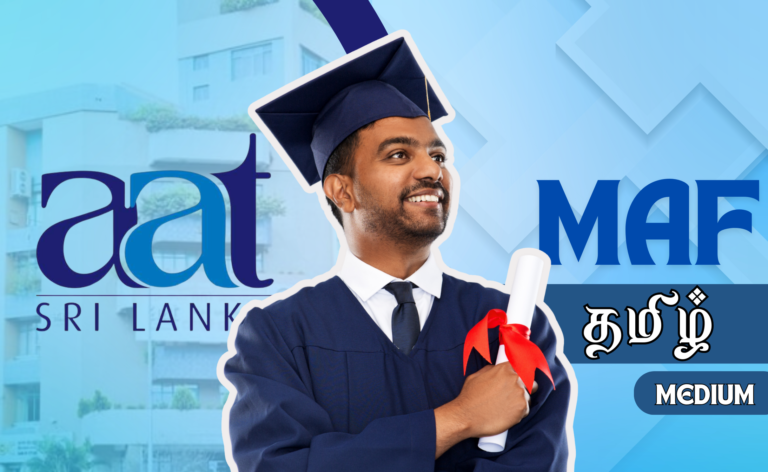 MANAGEMENT ACCOUNTING AND FINANCE [MAF] – Tamil Medium